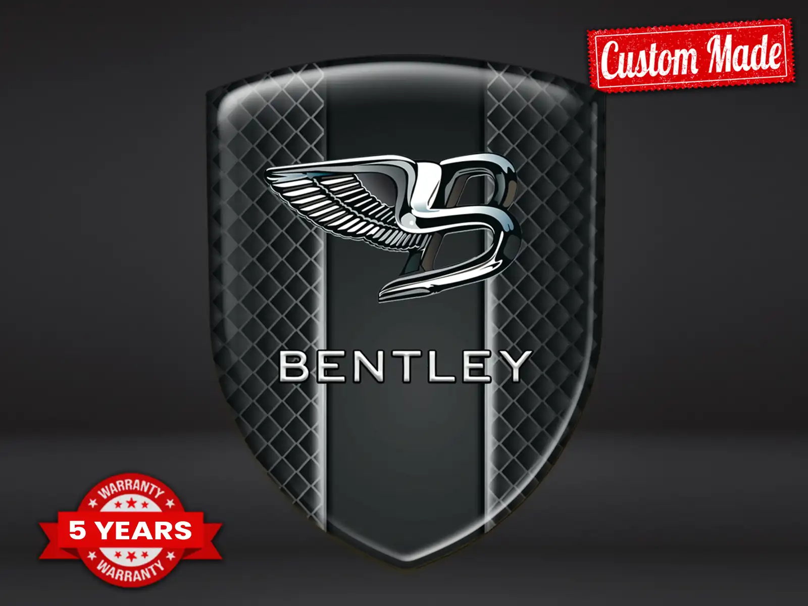 Bentley Autocollants Bombés Auto Max Résistants Pro Style
